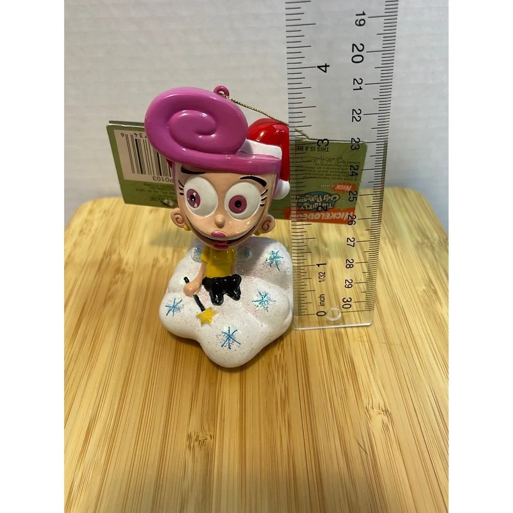 Vintage Y2K Nickelodeon The‎ Fairly Odd Parents Wanda Christmas ornament 2004